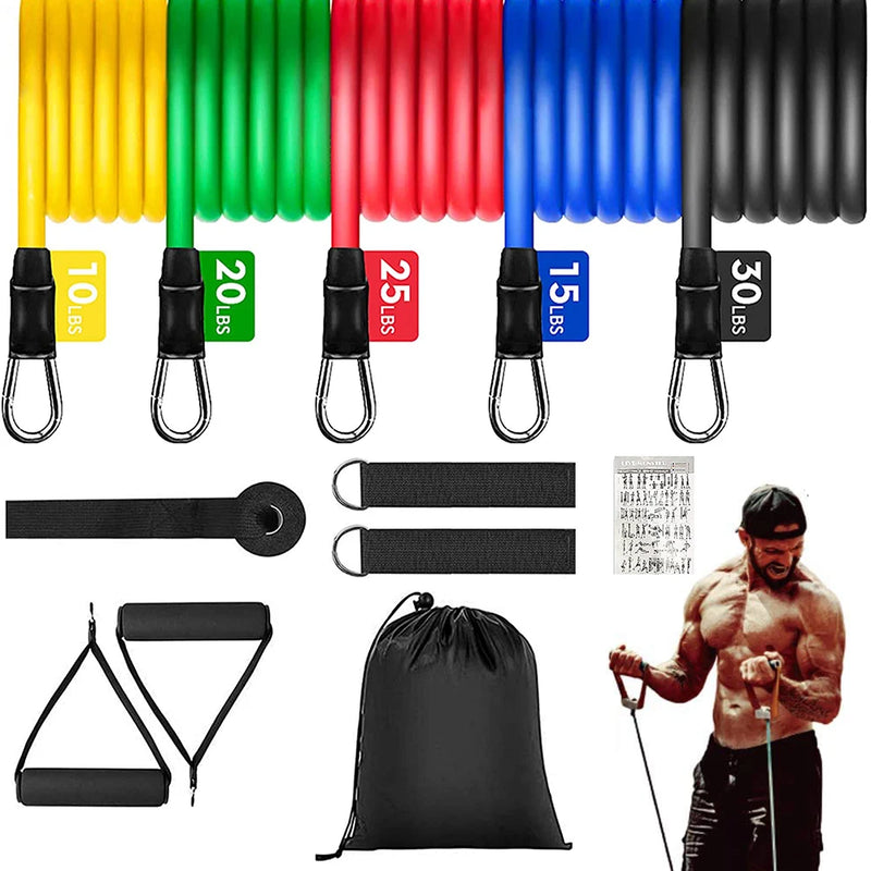 Bodybuilding Resistance Bands Set