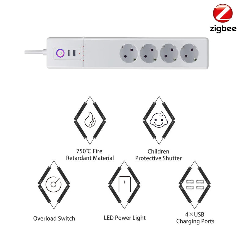 WiFi Control Smart Surge Protector