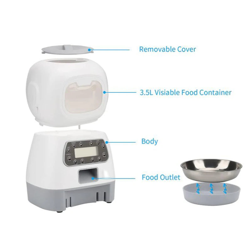 Pet Smart Automatic Food Feeder