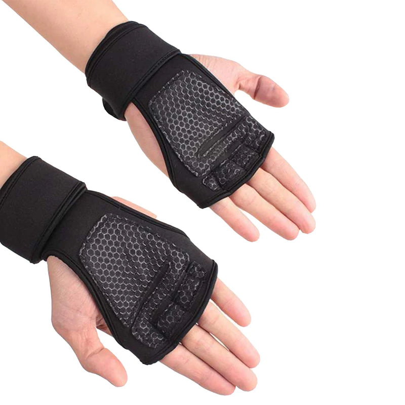 Guantes de gimnasia para manos, muñecas y palmas