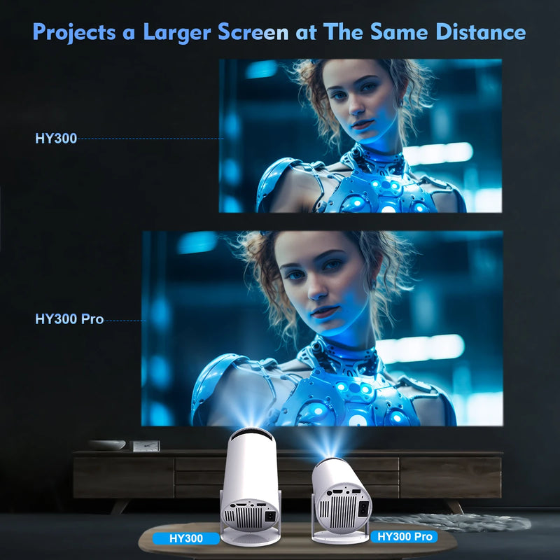 Android Home 4K WiFi Projector