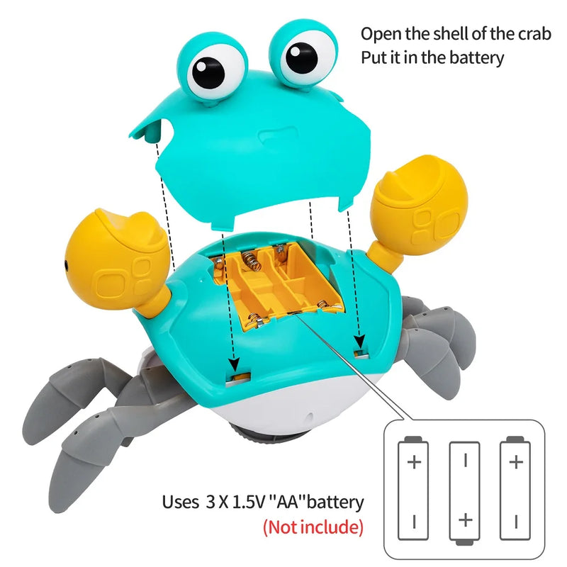 Baby Interactive Crawling Crab Toy