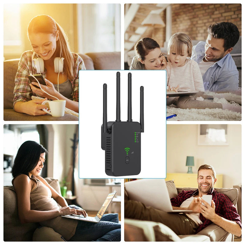 1200Mbps Dual-Band Repeater WiFi