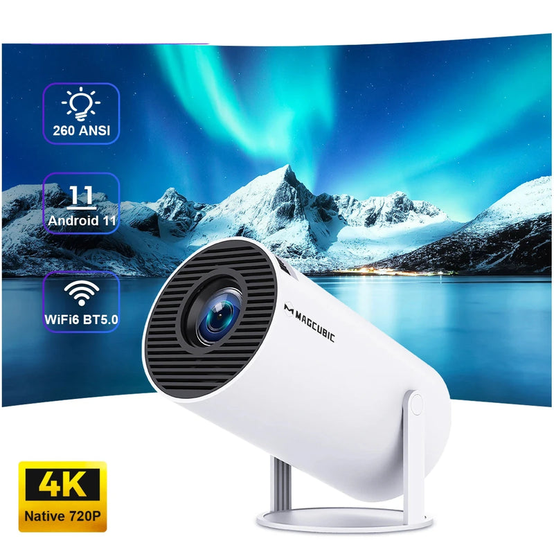 Android Home 4K WiFi Projector