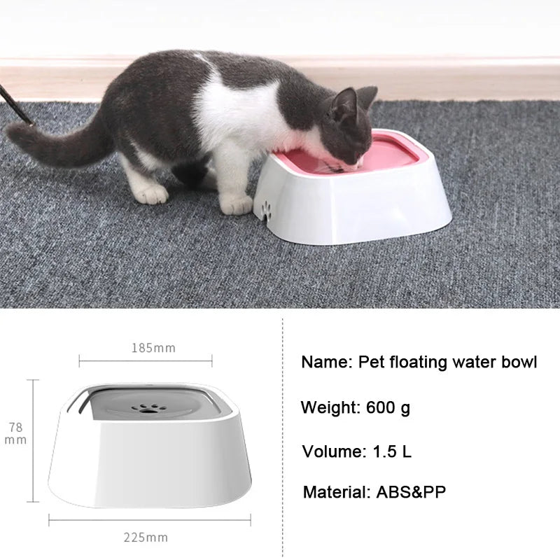 Pet Without Spill Drinking Water Bowl