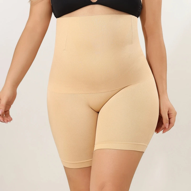 High-Waisted Knitted Shapewear Short