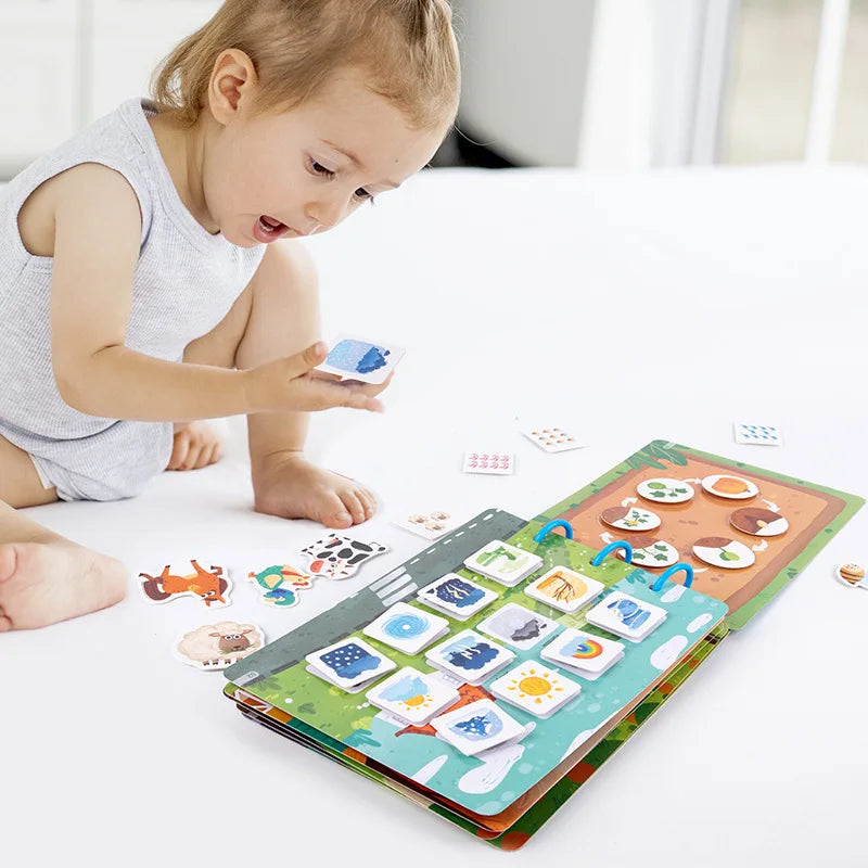 Book Puzzles Game Educational Toy