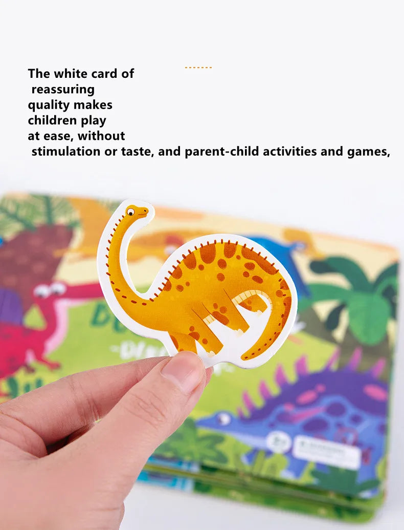 Book Puzzles Game Educational Toy