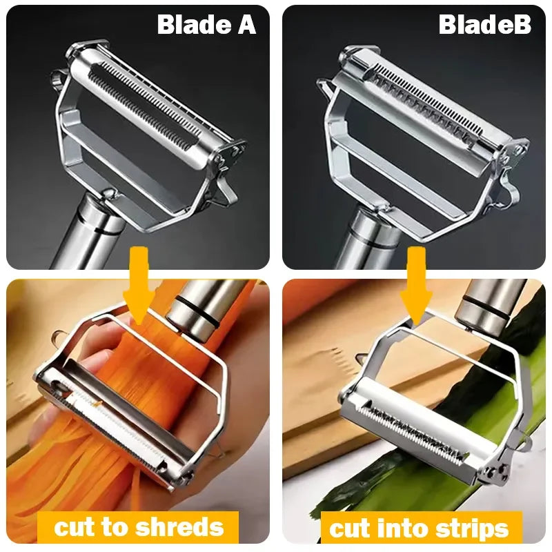 4 in 1 Stainless Steel Potato  Peeler