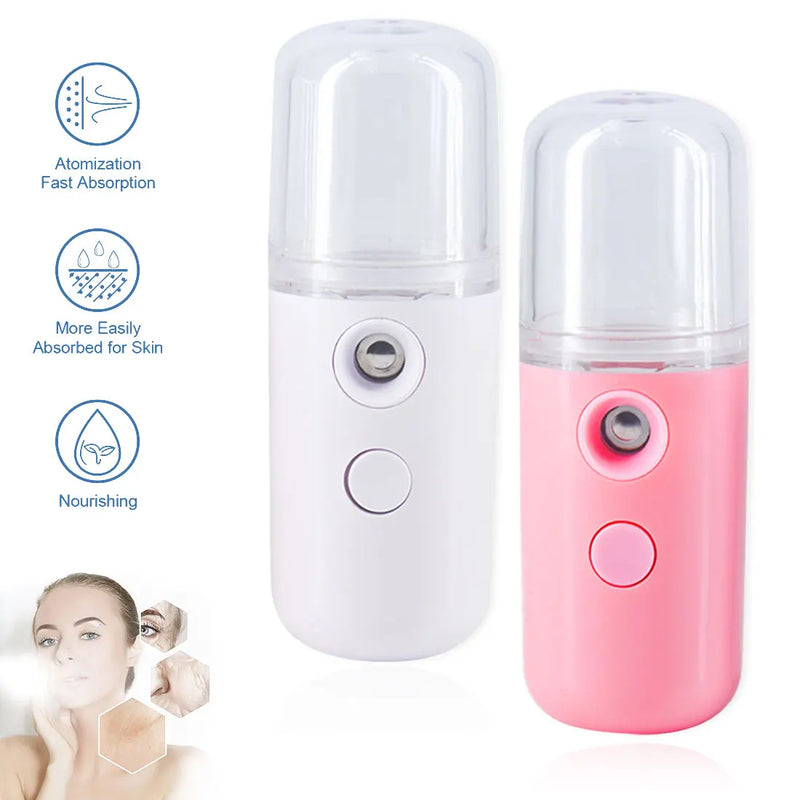 Mini USB Facial Steamer Spray